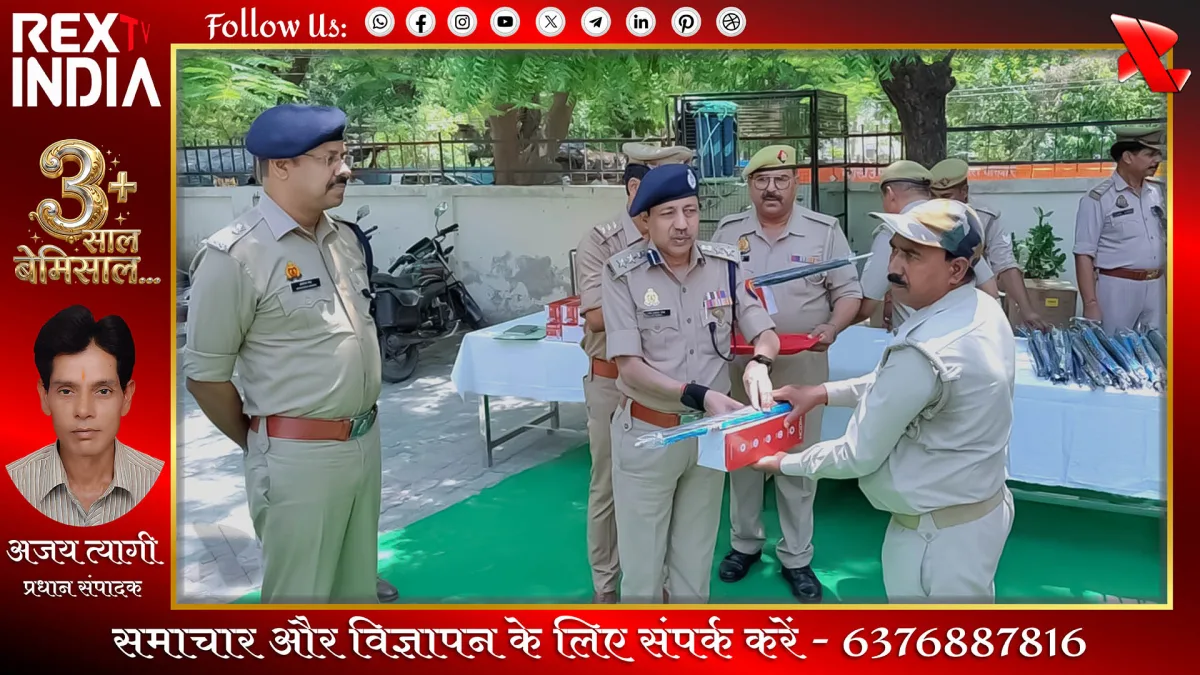 भीषण गर्मी में एसएसपी की पहल