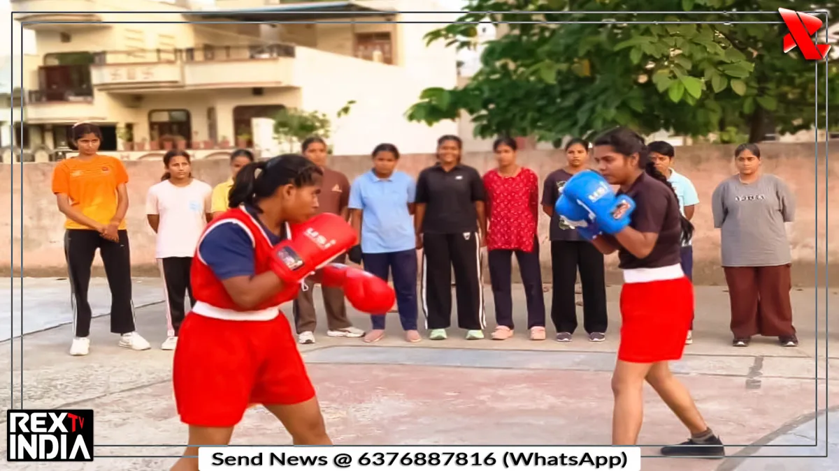 बालिका बॉक्सिंग में जोरदार पंच, लाडो एकेडमी की बेटियों ने दिखाया दम