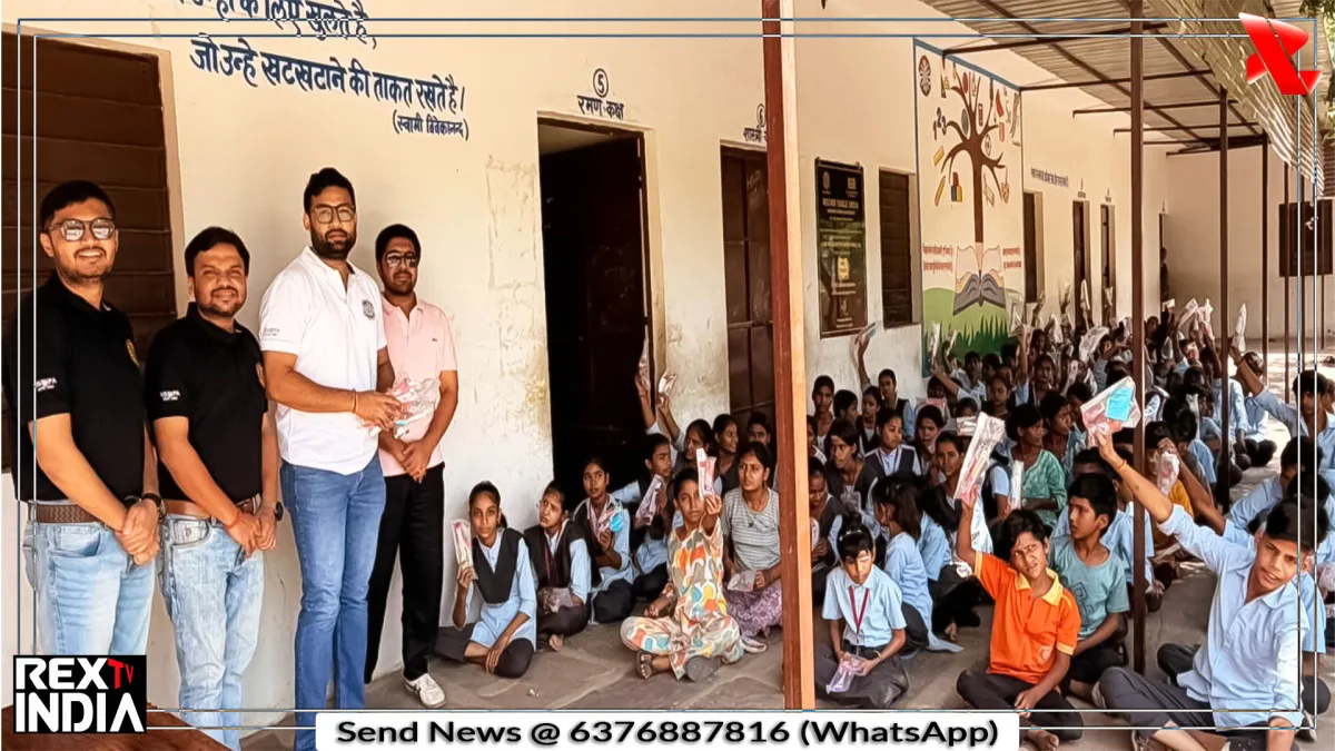 डेंटल किट वितरण के माध्यम से कोटा में छात्रों को जागरूक किया गया