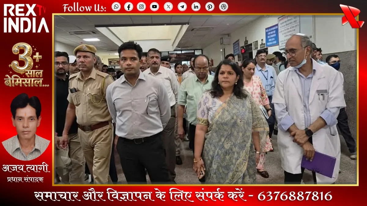 एमडीएम अस्पताल जोधपुर का औचक निरीक्षण कर दिए जरूरी निर्देश