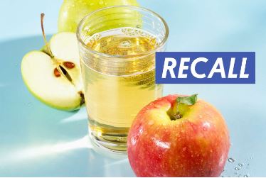 apple juice recall