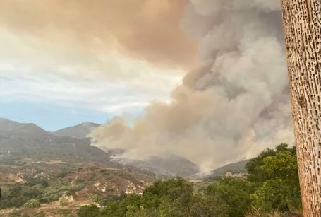 Raging Airport Fire in Trabuco Canyon Explodes Overnight, Forcing Mass Evacuations