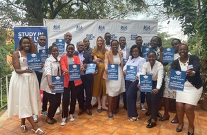 36 Ugandan Chevening Commonwealth scholars leave for th