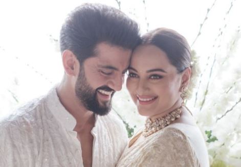 sonakshi on her wedding